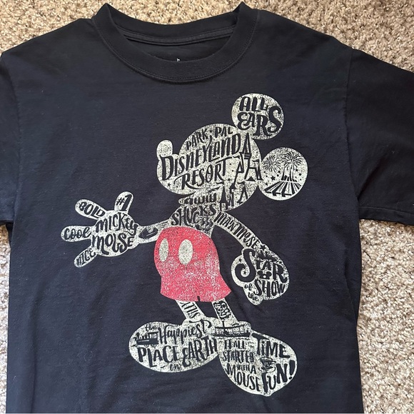 Disney Mickey Mouse Women’s Hoodie and T-Shirt Bundle - Light Gray and Black - Picture 5 of 8